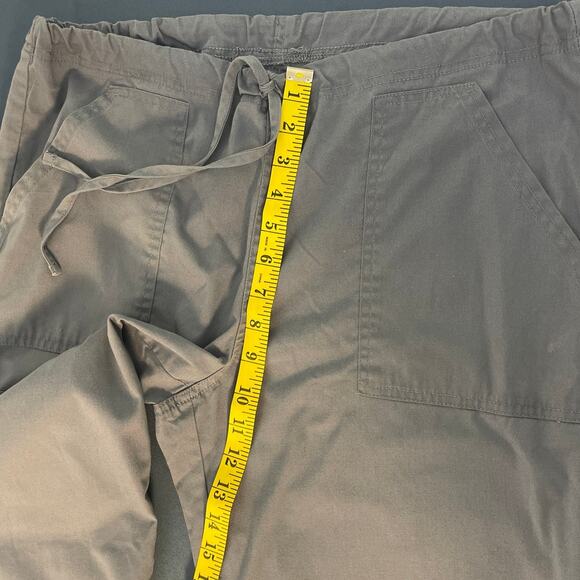 ScrubStar Uniform Drawstring Scrub Pant Color Grey Size S 30" inseam Pre-owned - Picture 8 of 9